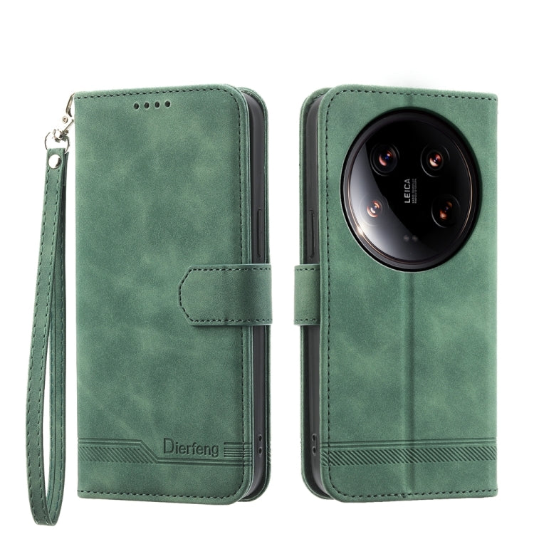 Dierfeng Dream Line TPU + PU Leather Phone Case