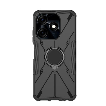 Armor Bear Shockproof PC + TPU Phone Case with Ring