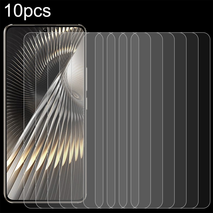 10pcs 0.26mm 9H 2.5D Tempered Glass Film