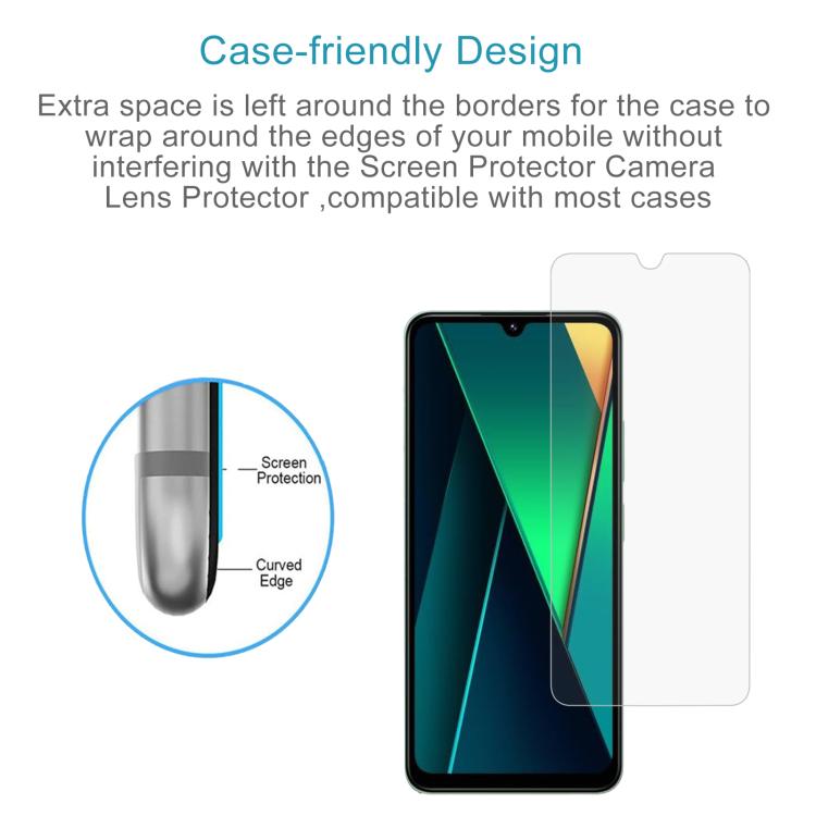 10pcs 0.26mm 9H 2.5D Tempered Glass Film, For Xiaomi Poco C75 5G, For Xiaomi Redmi K80 / K80 Pro, For Xiaomi Redmi Note 14 4G, For Xiaomi Redmi A4 5G, For Xiaomi Redmi 14R / A3 Pro, For Xiaomi Redmi Note 14 5G, For Xiaomi Redmi 13 5G / 4G / Note 13R   ...