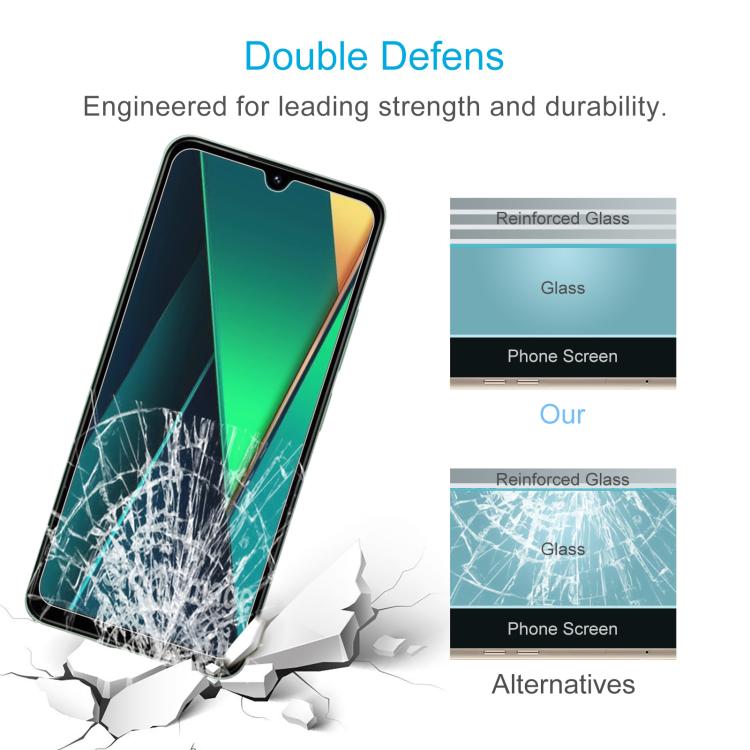 10pcs 0.26mm 9H 2.5D Tempered Glass Film, For Xiaomi Poco C75 5G, For Xiaomi Redmi K80 / K80 Pro, For Xiaomi Redmi Note 14 4G, For Xiaomi Redmi A4 5G, For Xiaomi Redmi 14R / A3 Pro, For Xiaomi Redmi Note 14 5G, For Xiaomi Redmi 13 5G / 4G / Note 13R   ...