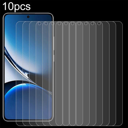 10pcs 0.26mm 9H 2.5D Tempered Glass Film, For Xiaomi 15T 5G, For Redmi 15 4G 171.2mm, For Redmi 15 5G 169.5mm, For Xiaomi Poco C85 4G, For Redmi 15C 4G 171.5mm, For Redmi 15C 5G 173.1mm, For Redmi 15C 4G 173.1mm, For Xiaomi Redmi 13x                   ...