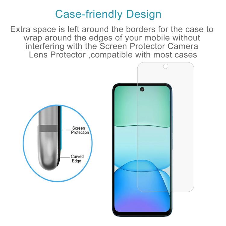 10pcs 0.26mm 9H 2.5D Tempered Glass Film, For Xiaomi Redmi 13x, For Xiaomi Redmi A5 4G 173.3mm, For Xiaomi Redmi Turbo 4 / Note 14S 4G, For Xiaomi Poco F7 Pro, For Xiaomi Poco M7 5G, For Xiaomi Redmi Note 14 4G 164.84mm, For Xiaomi Redmi Note 14 5G Ind...