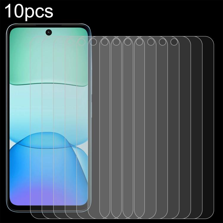 10pcs 0.26mm 9H 2.5D Tempered Glass Film, For Xiaomi Redmi 13x, For Xiaomi Redmi A5 4G 173.3mm, For Xiaomi Redmi Turbo 4 / Note 14S 4G, For Xiaomi Poco F7 Pro, For Xiaomi Poco M7 5G, For Xiaomi Redmi Note 14 4G 164.84mm, For Xiaomi Redmi Note 14 5G Ind...