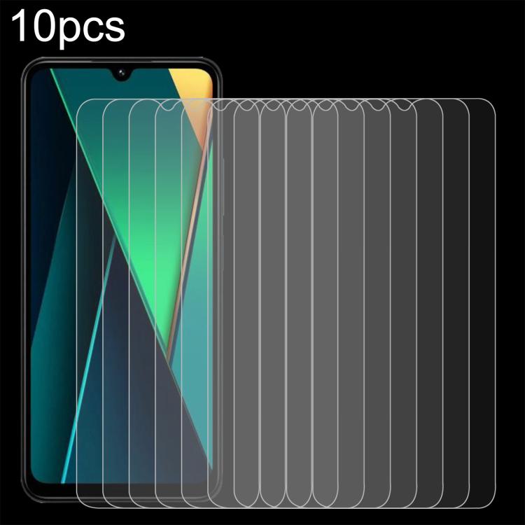 10pcs 0.26mm 9H 2.5D Tempered Glass Film, For Xiaomi 15T 5G, For Redmi 15 4G 171.2mm, For Redmi 15 5G 169.5mm, For Xiaomi Poco C85 4G, For Redmi 15C 4G 171.5mm, For Redmi 15C 5G 173.1mm, For Redmi 15C 4G 173.1mm, For Xiaomi Redmi 13x                   ...