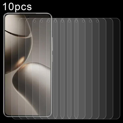 10pcs 0.26mm 9H 2.5D Tempered Glass Film, For Xiaomi 15T 5G, For Redmi 15 4G 171.2mm, For Redmi 15 5G 169.5mm, For Xiaomi Poco C85 4G, For Redmi 15C 4G 171.5mm, For Redmi 15C 5G 173.1mm, For Redmi 15C 4G 173.1mm, For Xiaomi Redmi 13x                   ...