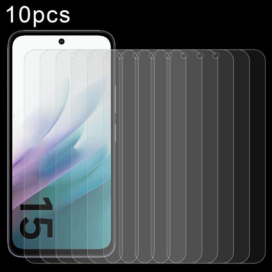 10pcs 0.26mm 9H 2.5D Tempered Glass Film, For Redmi 15 4G 171.2mm, For Redmi 15 5G 169.5mm, For Xiaomi Poco C85 4G, For Redmi 15C 4G 171.5mm, For Redmi 15C 5G 173.1mm, For Redmi 15C 4G 173.1mm, For Xiaomi Redmi 13x, For Xiaomi Redmi A5 4G 173.3mm      ...
