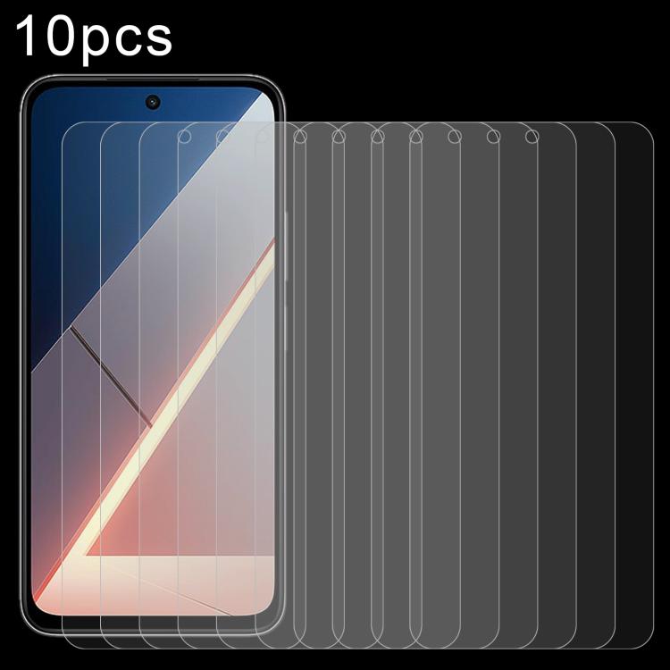 10pcs 0.26mm 9H 2.5D Tempered Glass Film, For Xiaomi 17T 5G, For Redmi A7 Pro 4G, For Xiaomi Poco X8 Pro Max 5G, For Xiaomi Poco X8 Pro 5G, For Redmi Turbo 5 Max 5G, For Redmi Turbo 5 5G, For Xiaomi 17 Ultra, For Redmi Note 15 4G Global 164mm          ...