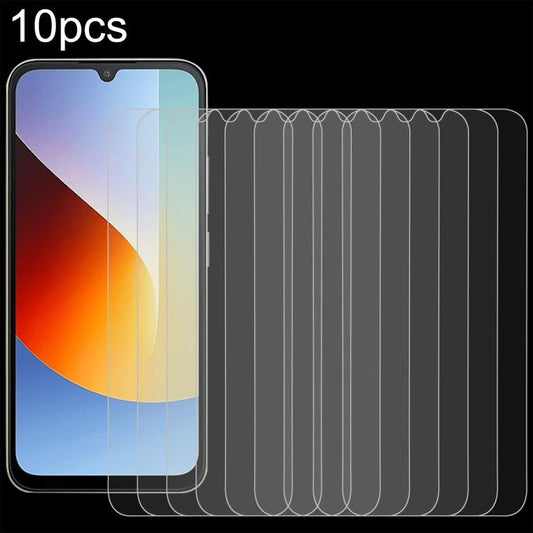 10pcs 0.26mm 9H 2.5D Tempered Glass Film, For Redmi A7 Pro 4G, For Xiaomi Poco X8 Pro Max 5G, For Xiaomi Poco X8 Pro 5G, For Redmi Turbo 5 Max 5G, For Redmi Turbo 5 5G, For Xiaomi 17 Ultra, For Redmi Note 15 4G Global 164mm                             ...
