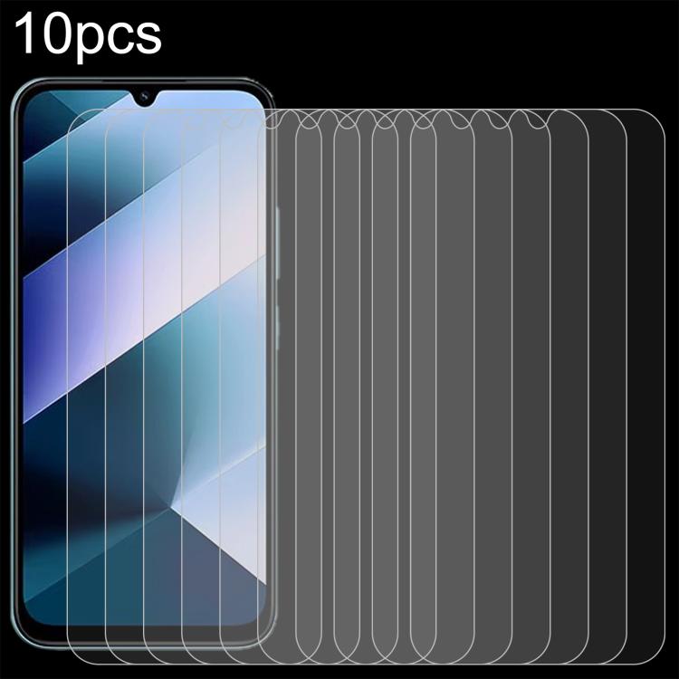 10pcs 0.26mm 9H 2.5D Tempered Glass Film, For Xiaomi Poco C81x 4G, For Xiaomi Poco M8s 5G, For Xiaomi Poco C81 Pro 4G, For Redmi A7 Pro 171mm / Poco C85x 5G, For Redmi R70 5G / R70m 5G, For Xiaomi Poco C85x 5G, For Redmi Note 15 Special 5G             ...