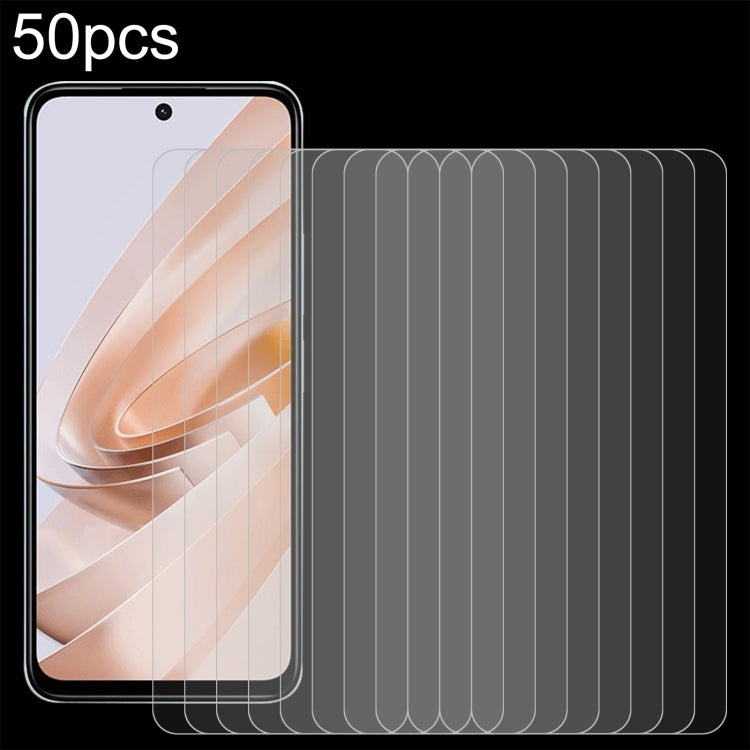 50pcs 0.26mm 9H 2.5D Tempered Glass Film, For Xiaomi Poco C75 5G, For Xiaomi Redmi K80 / K80 Pro, For Xiaomi Redmi Note 14 4G, For Xiaomi Redmi A4 5G, For Xiaomi Redmi 14R / A3 Pro, For Xiaomi Redmi Note 14 5G, For Xiaomi Redmi 13 5G / 4G / Note 13R   ...