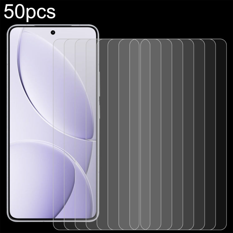 50pcs 0.26mm 9H 2.5D Tempered Glass Film, For Xiaomi Redmi K80 / K80 Pro, For Xiaomi Redmi Note 14 4G, For Xiaomi Redmi A4 5G, For Xiaomi Redmi 14R / A3 Pro, For Xiaomi Redmi Note 14 5G, For Xiaomi Redmi 13 5G / 4G / Note 13R, For Xiaomi Poco M6 4G    ...
