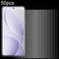 50pcs 0.26mm 9H 2.5D Tempered Glass Film, For Xiaomi Redmi K80 / K80 Pro, For Xiaomi Redmi Note 14 4G, For Xiaomi Redmi A4 5G, For Xiaomi Redmi 14R / A3 Pro, For Xiaomi Redmi Note 14 5G, For Xiaomi Redmi 13 5G / 4G / Note 13R, For Xiaomi Poco M6 4G    ...