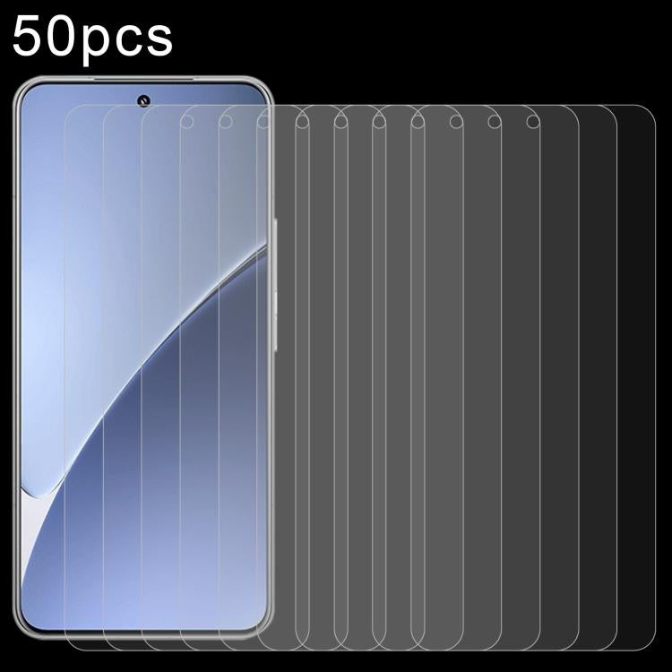50pcs 0.26mm 9H 2.5D Tempered Glass Film, For Redmi 15 4G SEA 169.5mm, For Redmi 15 5G EU 171mm, For Redmi 15C 5G Global 171mm, For Xiaomi Poco M7 4G 171mm, For Xiaomi Poco M7 Plus 5G, For Xiaomi 15T Pro 5G, For Xiaomi 15T 5G, For Redmi 15 4G 171.2mm  ...
