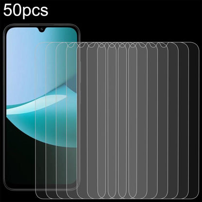 50pcs 0.26mm 9H 2.5D Tempered Glass Film