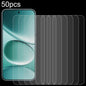 50pcs 0.26mm 9H 2.5D Tempered Glass Film
