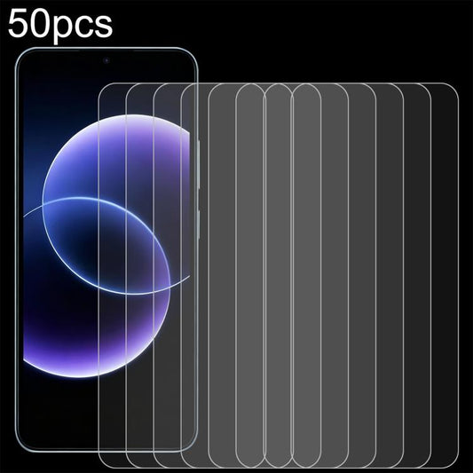 50pcs 0.26mm 9H 2.5D Tempered Glass Film, For Redmi 17C 4G, For Xiaomi Poco C81x 4G, For Xiaomi Poco M8s 5G, For Xiaomi Poco C81 Pro 4G, For Redmi A7 Pro 171mm / Poco C85x 5G, For Redmi R70 5G / R70m 5G, For Xiaomi Poco C85x 5G                         ...