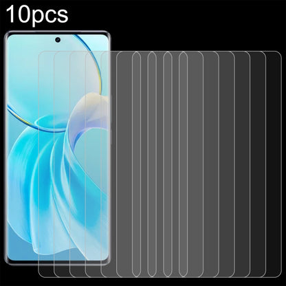 10pcs 0.26mm 9H 2.5D Tempered Glass Film, For vivo Y18e / Y18, For vivo Y200t / Y58, For vivo Y38, For vivo iQOO Z9x, For vivo T3x, For vivo Y200i, For vivo V40 SE / V30 Lite 4G, For vivo Y200 / Y200e / T3, For vivo iQOO Z9, For vivo Y100i / Y100t     ...