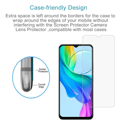 10pcs 0.26mm 9H 2.5D Tempered Glass Film, For vivo Y18e / Y18, For vivo Y200t / Y58, For vivo Y38, For vivo iQOO Z9x, For vivo T3x, For vivo Y200i, For vivo V40 SE / V30 Lite 4G, For vivo Y200 / Y200e / T3, For vivo iQOO Z9, For vivo Y100i / Y100t     ...