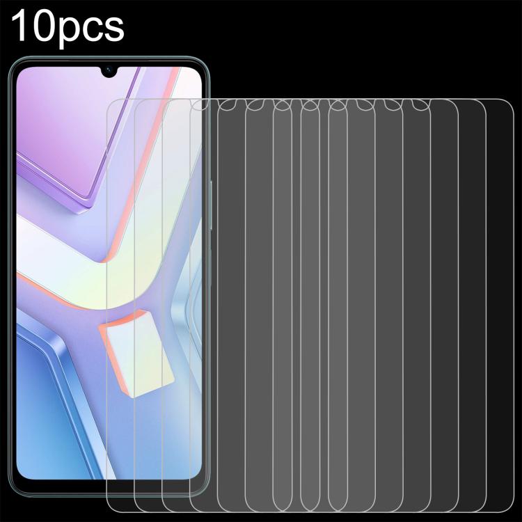 10pcs 0.26mm 9H 2.5D Tempered Glass Film, For vivo V60 Lite 4G, For vivo Y31 Pro 5G, For vivo Y31 5G 2025, For vivo V60 Lite 5G, For vivo iQOO Neo10 Pro+ 5G, For vivo iQOO Z10 Lite 4G, For vivo Y500 5G, For vivo T4 Pro 5G, For vivo iQOO Z10R           ...
