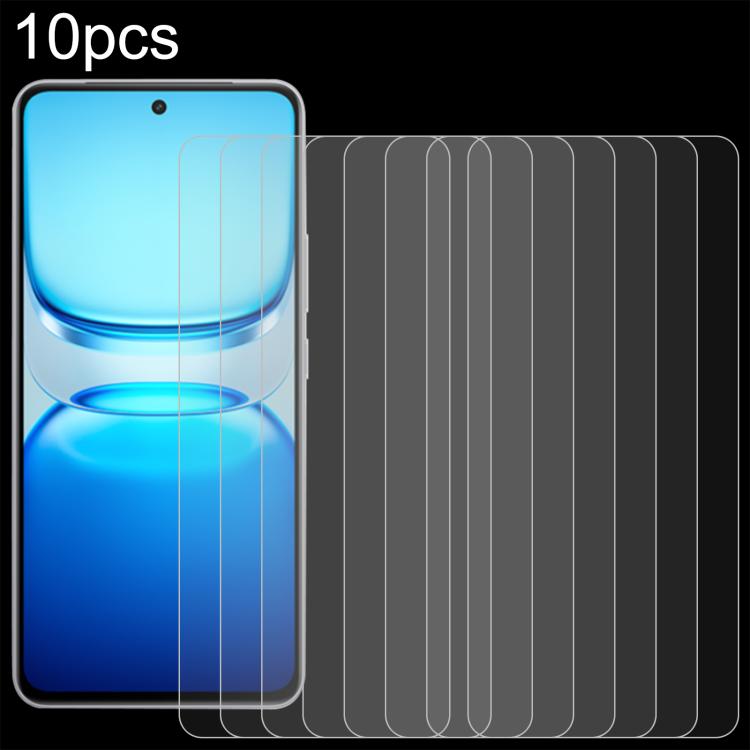 10pcs 0.26mm 9H 2.5D Tempered Glass Film, For vivo V60 Lite 4G, For vivo Y31 Pro 5G, For vivo Y31 5G 2025, For vivo V60 Lite 5G, For vivo iQOO Neo10 Pro+ 5G, For vivo iQOO Z10 Lite 4G, For vivo Y500 5G, For vivo T4 Pro 5G, For vivo iQOO Z10R           ...