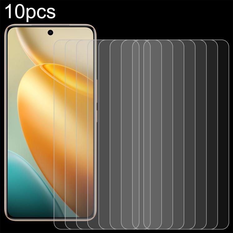 10pcs 0.26mm 9H 2.5D Tempered Glass Film, For vivo V60 Lite 4G, For vivo Y31 Pro 5G, For vivo Y31 5G 2025, For vivo V60 Lite 5G, For vivo iQOO Neo10 Pro+ 5G, For vivo iQOO Z10 Lite 4G, For vivo Y500 5G, For vivo T4 Pro 5G, For vivo iQOO Z10R           ...