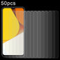 50pcs 0.26mm 9H 2.5D Tempered Glass Film, For vivo Y18e / Y18, For vivo Y200t / Y58, For vivo Y38, For vivo iQOO Z9x, For vivo T3x, For vivo Y200i, For vivo V40 SE / V30 Lite 4G, For vivo Y200 / Y200e / T3, For vivo iQOO Z9, For vivo Y100i / Y100t     ...