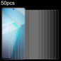 50pcs 0.26mm 9H 2.5D Tempered Glass Film