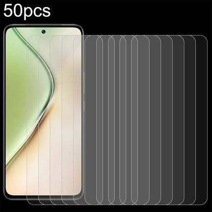 50pcs 0.26mm 9H 2.5D Tempered Glass Film, Series 1