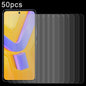 50pcs 0.26mm 9H 2.5D Tempered Glass Film, For vivo Y18e / Y18, For vivo Y200t / Y58, For vivo Y38, For vivo iQOO Z9x, For vivo T3x, For vivo Y200i, For vivo V40 SE / V30 Lite 4G, For vivo Y200 / Y200e / T3, For vivo iQOO Z9, For vivo Y100i / Y100t     ...