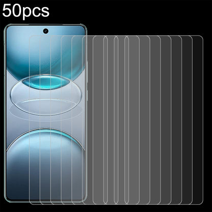 50pcs 0.26mm 9H 2.5D Tempered Glass Film, Series 1