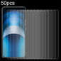 50pcs 0.26mm 9H 2.5D Tempered Glass Film