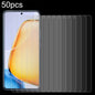 50pcs 0.26mm 9H 2.5D Tempered Glass Film