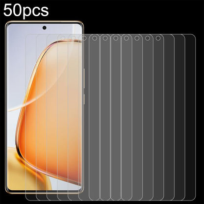 50pcs 0.26mm 9H 2.5D Tempered Glass Film, For vivo X200s, For vivo T4, For vivo iQOO Z10, For vivo Y300t / iQOO Z10x, For vivo V50 Lite 4G, For vivo Y300i, For vivo Y39 5G, For vivo V50 Lite 5G, For vivo T4x, For vivo Y29s 5G, For vivo iQOO Neo 10R    ...