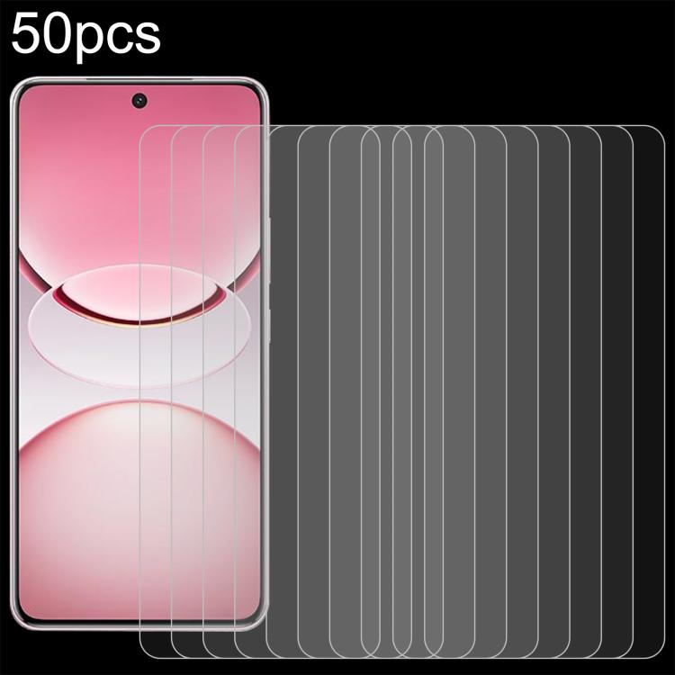 50pcs 0.26mm 9H 2.5D Tempered Glass Film, For vivo X200s, For vivo T4, For vivo iQOO Z10, For vivo Y300t / iQOO Z10x, For vivo V50 Lite 4G, For vivo Y300i, For vivo Y39 5G, For vivo V50 Lite 5G, For vivo T4x, For vivo Y29s 5G, For vivo iQOO Neo 10R    ...