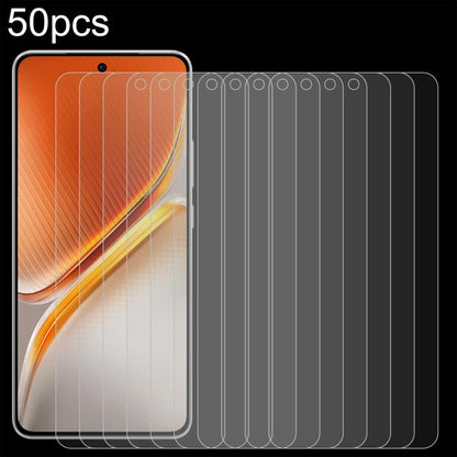 50pcs 0.26mm 9H 2.5D Tempered Glass Film