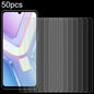 50pcs 0.26mm 9H 2.5D Tempered Glass Film