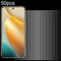 50pcs 0.26mm 9H 2.5D Tempered Glass Film
