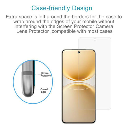 50pcs 0.26mm 9H 2.5D Tempered Glass Film