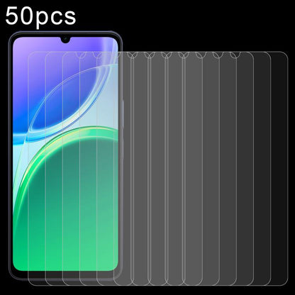 50pcs 0.26mm 9H 2.5D Tempered Glass Film, For vivo Y05 4G, For vivo iQOO 15R 5G, For vivo iQOO Z11 Turbo 5G, For vivo Y31d 4G, For vivo Y500i 5G, For vivo S50 Pro mini 5G, For vivo S50 5G, For vivo V60e 5G, For vivo Y500 Pro 5G, For vivo Y19s 5G       ...