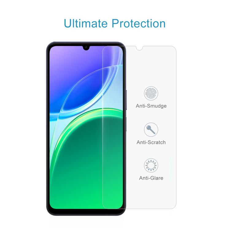 50pcs 0.26mm 9H 2.5D Tempered Glass Film, For vivo Y05 4G, For vivo iQOO 15R 5G, For vivo iQOO Z11 Turbo 5G, For vivo Y31d 4G, For vivo Y500i 5G, For vivo S50 Pro mini 5G, For vivo S50 5G, For vivo V60e 5G, For vivo Y500 Pro 5G, For vivo Y19s 5G       ...