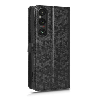 Honeycomb Dot Texture Leather Phone Case