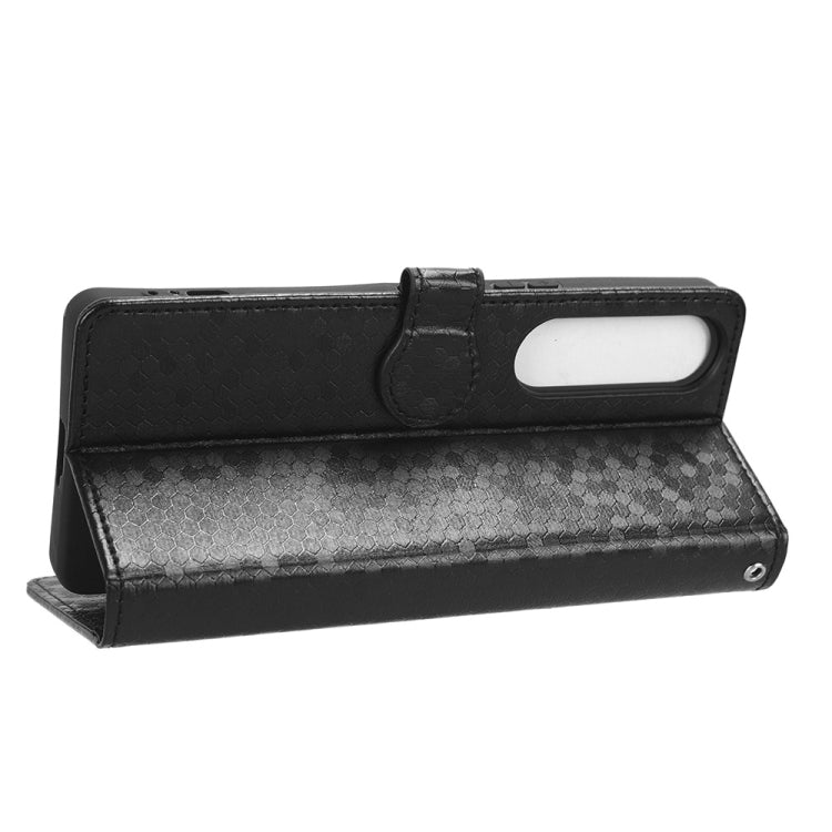 Honeycomb Dot Texture Leather Phone Case