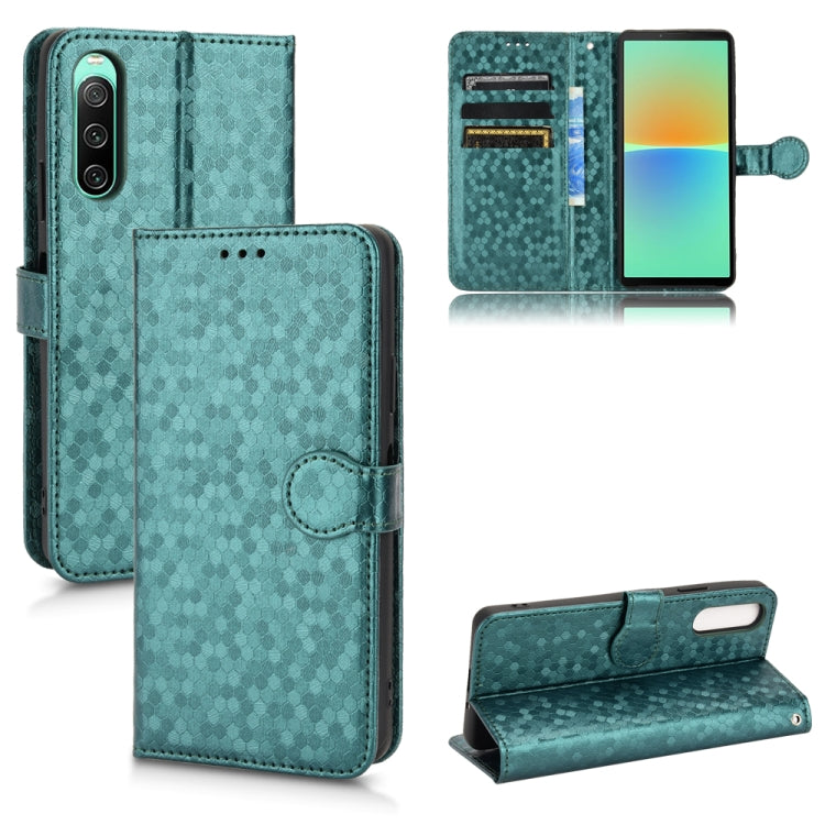 Honeycomb Dot Texture Leather Phone Case