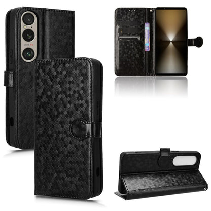 Honeycomb Dot Texture Leather Phone Case