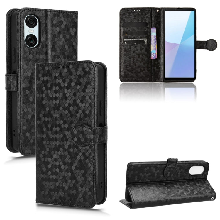 Honeycomb Dot Texture Leather Phone Case