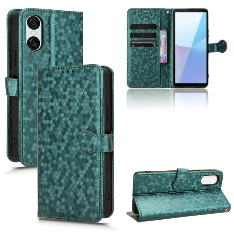 Honeycomb Dot Texture Leather Phone Case