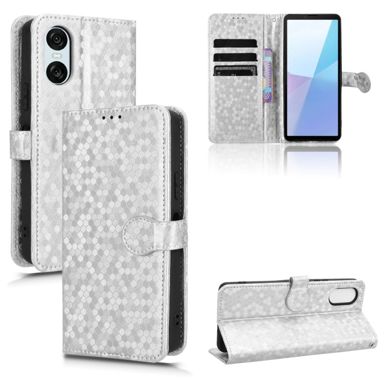 Honeycomb Dot Texture Leather Phone Case