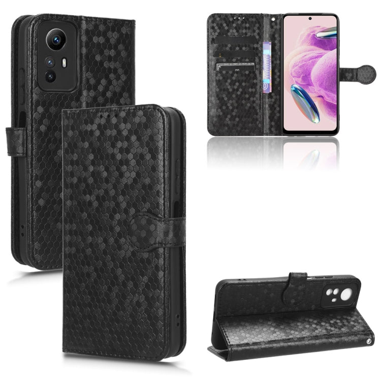 Honeycomb Dot Texture Leather Phone Case, Series 3