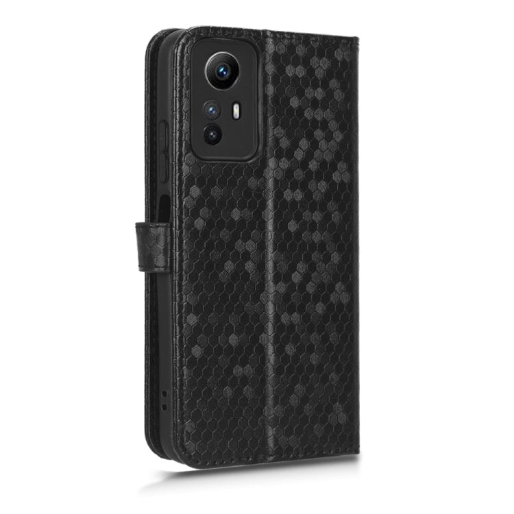 Honeycomb Dot Texture Leather Phone Case, Series 3